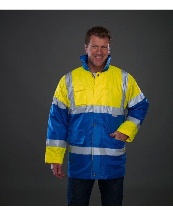 Veste personnalisable YOKO Veste contrastante haute visibilité