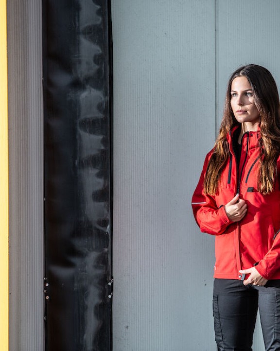 Broek PROJOB 2553 DAMES STRETCHBROEK MET KNIEZAKKEN voor bedrukking &amp; borduring