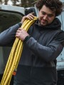 Sweat-shirts à personnaliser PROJOB 3120 SWEATHSIRT BI MATIERE CAPUCHE CONTRASTEE 