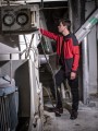 Sweat-shirts à personnaliser PROJOB 3120 SWEATHSIRT BI MATIERE CAPUCHE CONTRASTEE 
