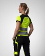 T-shirt PROJOB 6012 SIGNALISATIET-SHIRT EN ISO 20471 KLASSE 2 DAMES voor bedrukking &amp; borduring