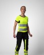 T-shirt PROJOB 6012 SIGNALISATIET-SHIRT EN ISO 20471 KLASSE 2 DAMES voor bedrukking &amp; borduring