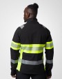 Veste personnalisable PROJOB 6442 SOFTSHELL IMPERMEABLE - EN ISO 20471 CLASSE 1
