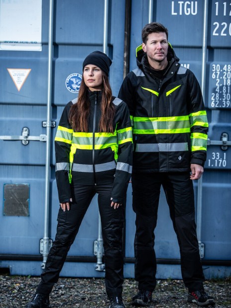 Softshells à personnaliser PROJOB 6442 SOFTSHELL IMPERMEABLE - EN ISO 20471 CLASSE 1 