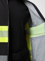 Softshells à personnaliser PROJOB 6442 SOFTSHELL IMPERMEABLE - EN ISO 20471 CLASSE 1 jaune/noir