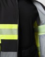 Veste personnalisable PROJOB 6442 SOFTSHELL IMPERMEABLE - EN ISO 20471 CLASSE 1
