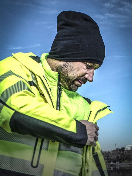 Vestes à personnaliser PROJOB 6444 DOUDOUNE - EN ISO 20471 CLASSE 3 