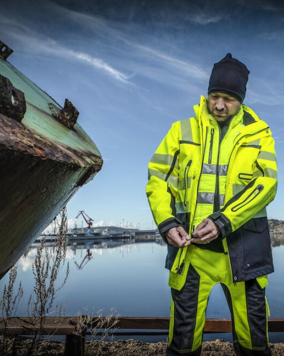 PROJOB 6444 JACKE EN ISO 20471 KLASSE 3 Jacke personalisierbar