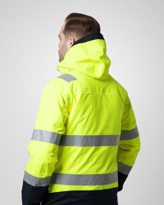 Veste personnalisable PROJOB 6445 PARKA 3 EN 1 - EN ISO 20471 CLASSE 3/2 - EN 343 3/2