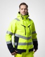 Veste personnalisable PROJOB 6445 PARKA 3 EN 1 - EN ISO 20471 CLASSE 3/2 - EN 343 3/2
