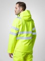 Softshells à personnaliser PROJOB 6450 VESTE SOFTSHELL CAPUCHE - EN ISO 20471 CLASSE 3/2 - EN343 3/3/X jaune/noir