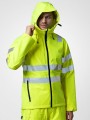 Softshells à personnaliser PROJOB 6450 VESTE SOFTSHELL CAPUCHE - EN ISO 20471 CLASSE 3/2 - EN343 3/3/X jaune/noir