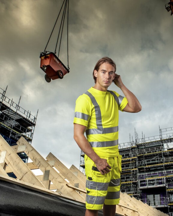 Bermuda & short personnalisable PROJOB 6535 SHORTS - EN ISO 20471 CLASSE 2/1