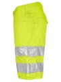 PROJOB 6536 SHORTS EN ISO 20471 CLASSE 2/1 jaune/noir personnalisable