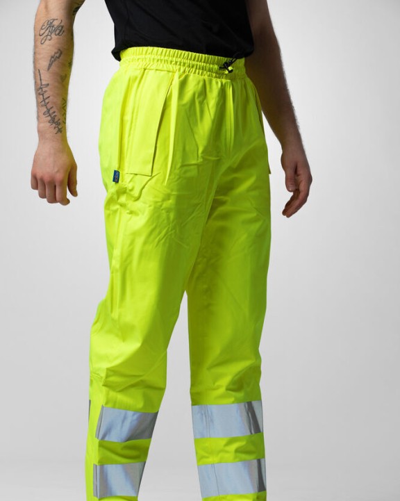 Broek PROJOB 6550 SIGNALISATIEREGENBROEK EN ISO 20471 KLASSE 2 voor bedrukking &amp; borduring