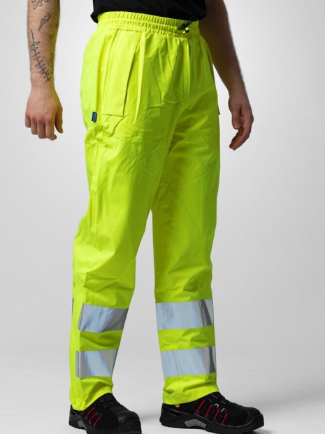 Softshells à personnaliser PROJOB 6550 PANTALON SOFTSHELL - EN ISO 20471 CLASSE 2/1 EN343 3/3/X jaune/noir