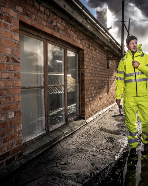 PROJOB 6550 REGENHOSE EN ISO 20471 KLASSE 2 Hosen personalisierbar