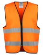 Gilet de sécurité personnalisable PROJOB 6709 CHASUBLE PRIO ZIPPEE - EN ISO 20471 CLASSE 2