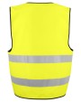 Gilet de sécurité personnalisable PROJOB 6709 CHASUBLE PRIO ZIPPEE - EN ISO 20471 CLASSE 2