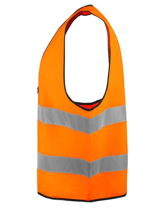 PROJOB 6709 WESTE EN ISO 20471 KLASSE 2 Warnweste personalisierbar