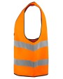 Gilet de sécurité personnalisable PROJOB 6709 CHASUBLE PRIO ZIPPEE - EN ISO 20471 CLASSE 2