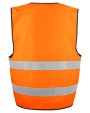 Gilet de sécurité personnalisable PROJOB 6709 CHASUBLE PRIO ZIPPEE - EN ISO 20471 CLASSE 2