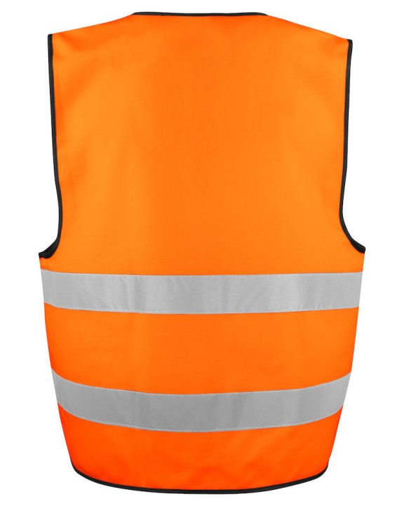 Gilet de sécurité personnalisable PROJOB 6709 CHASUBLE PRIO ZIPPEE - EN ISO 20471 CLASSE 2