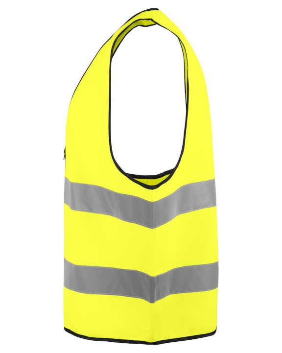Gilet de sécurité personnalisable PROJOB 6709 CHASUBLE PRIO ZIPPEE - EN ISO 20471 CLASSE 2
