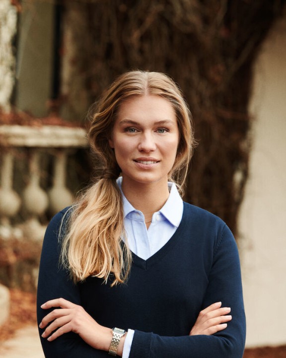 JAMES-HARVEST Ashland V 
Strickpullover Damen Pullover personalisierbar