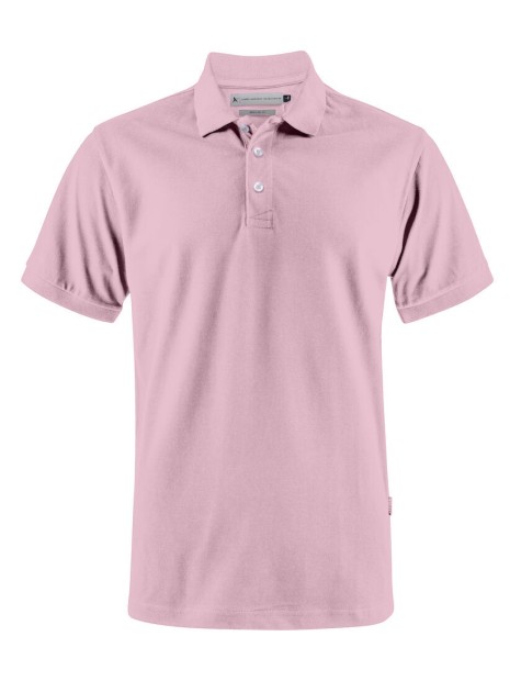 JAMES-HARVEST Sunset 
Polo Pique Regular Fit Hommes rose clair personnalisable