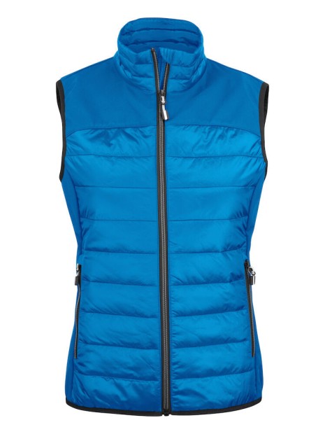 PRINTER Expedition 
Bodywarmer Femmes bleu ocean personnalisable