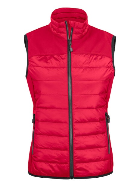 PRINTER Expedition 
Bodywarmer Femmes rouge personnalisable