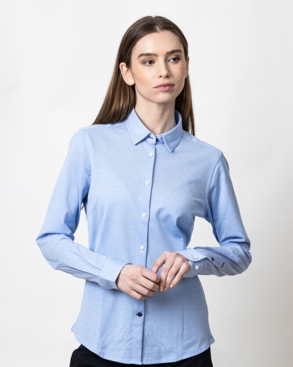 J. HARVEST & FROST Indigo Bow 34 
Damen Blusen Hemd personalisierbar