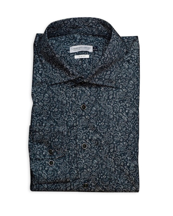 J. HARVEST & FROST Indigo Bow 37 
Hemd Regular Fit Herren Hemd personalisierbar