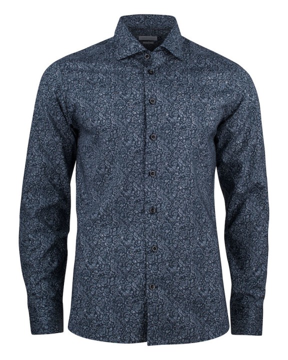 J. HARVEST & FROST Indigo Bow 37 
Hemd Slim Fit Herren Hemd personalisierbar