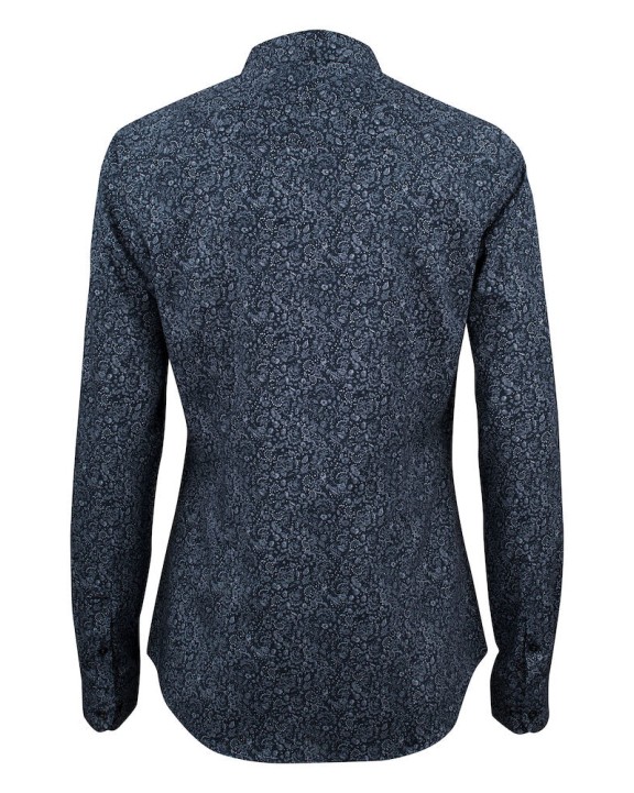 Hemd J. HARVEST & FROST Indigo Bow 37 
Hemd Dames voor bedrukking &amp; borduring