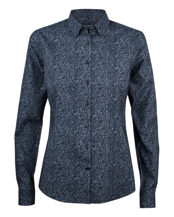 J. HARVEST & FROST Indigo Bow 37 
Damen Blusen Hemd personalisierbar