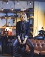 J. HARVEST & FROST Purple Bow 48 
Damen Blusen Hemd personalisierbar