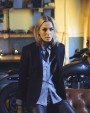 J. HARVEST & FROST Purple Bow 48 
Damen Blusen Hemd personalisierbar