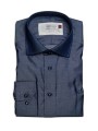 J. HARVEST & FROST Red Bow 120 
Chemise Regular Fit Hommes indigo personnalisable