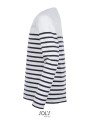 T-Shirts à personnaliser SOL'S Matelot Lsl Kids blanc/french marine
