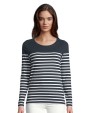 SOL'S Matelot Lsl Women T-Shirt personalisierbar