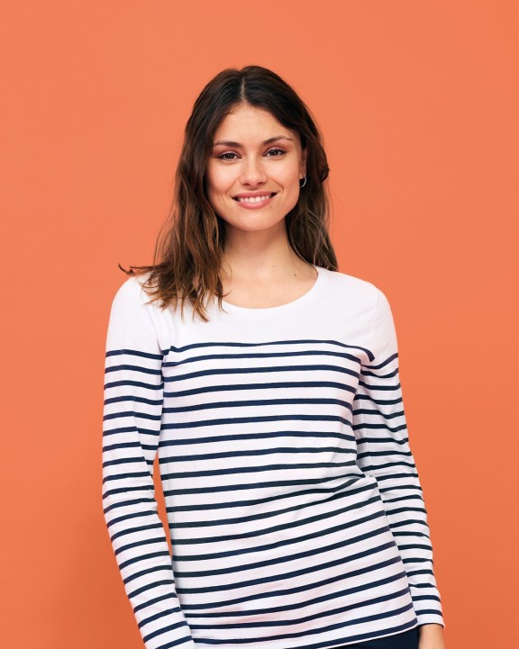 SOL'S Matelot Lsl Women T-Shirt personalisierbar