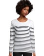 SOL'S Matelot Lsl Women T-Shirt personalisierbar