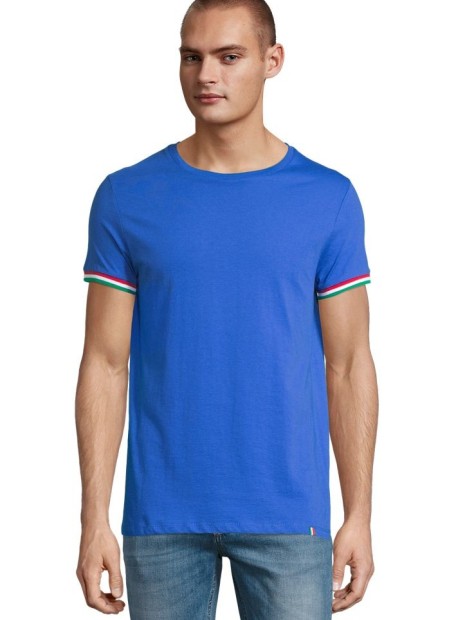 T-Shirts à personnaliser SOL'S Rainbow Men ROYAL/VERT PRAIRIE