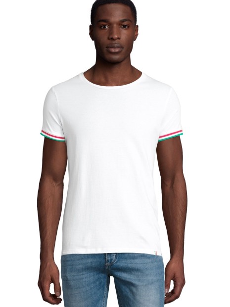 T-Shirts à personnaliser SOL'S Rainbow Men blanc casse