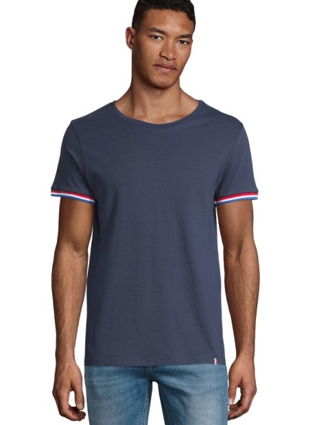 T-Shirts à personnaliser SOL'S Rainbow Men french navy/royal blue