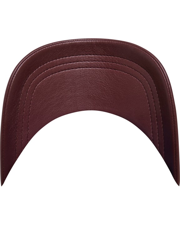 FLEXFIT Leather Trucker Cap Kappe personalisierbar