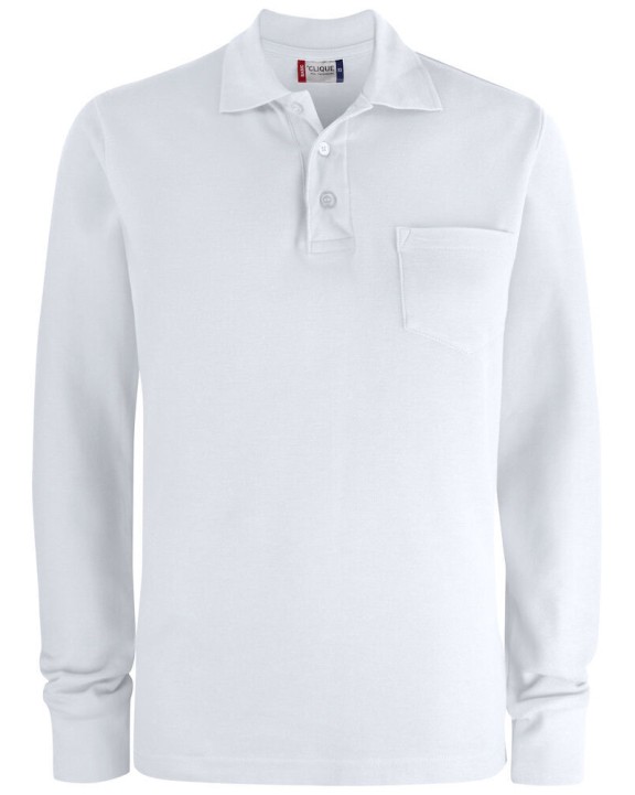 Polo personnalisable CLIQUE Basic Polo Pocket L/S