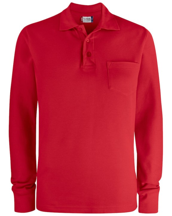 Polo personnalisable CLIQUE Basic Polo Pocket L/S